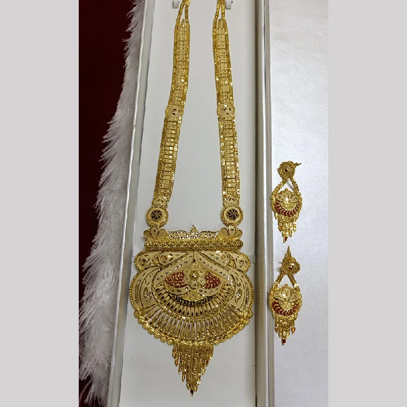 Pari Art Jewellery Forming Long Necklace Set