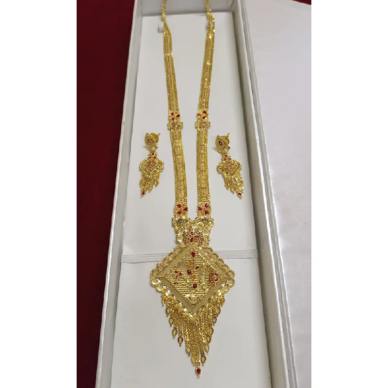 Pari Art Jewellery Forming Long Necklace Set