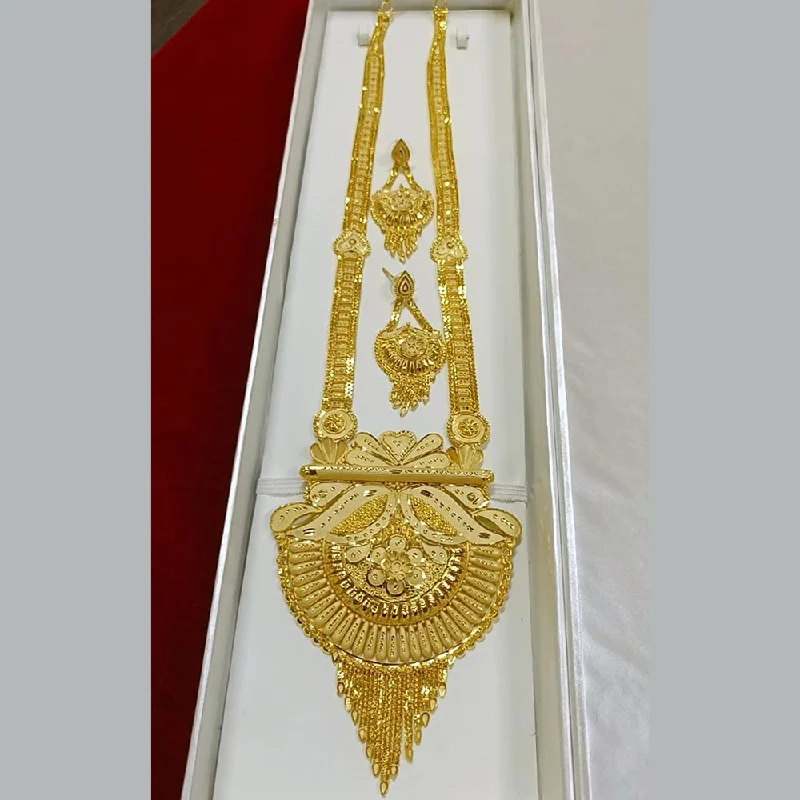 Pari Art Jewellery Forming Long Necklace Set