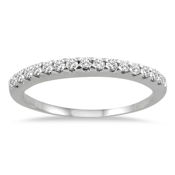 Marquee Jewels 14K White Gold 1/3 Carat TW Diamond Ring