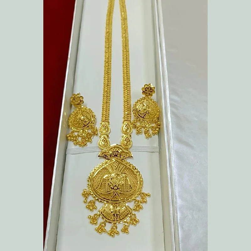 Pari Art Jewellery Forming Long Necklace Set