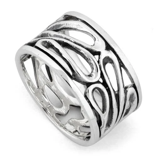 Sterling Silver Swirl Ring